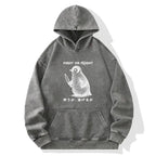 Funny Fight Or Flight Washed Hoodie
