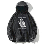Funny Fight Or Flight Washed Hoodie