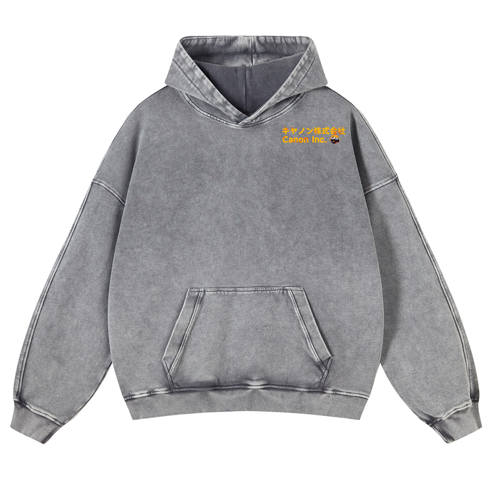 Canon Vintage Washed Cotton Back Art Hoodie