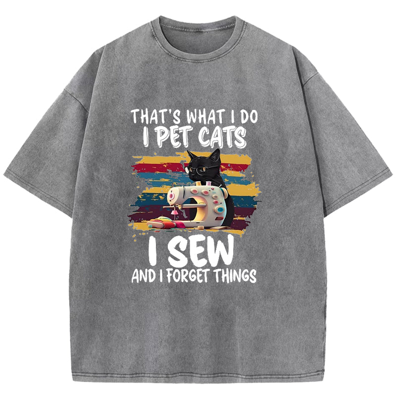 That's What I Do Washed T-Shirt