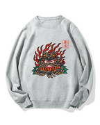 Yakuza Frog Cotton Sweatshirt