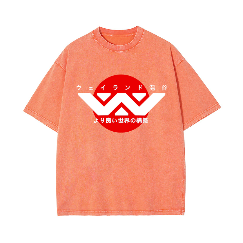 Weyland-Yutani Vintage Wash Japanese Design T-Shirt