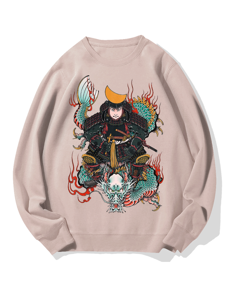 Japanese Samurai Cotton Sweatshirt