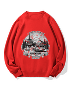 Adventure Travel in Japan Cotton Sweatshirt