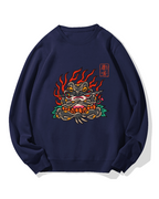 Yakuza Frog Cotton Sweatshirt
