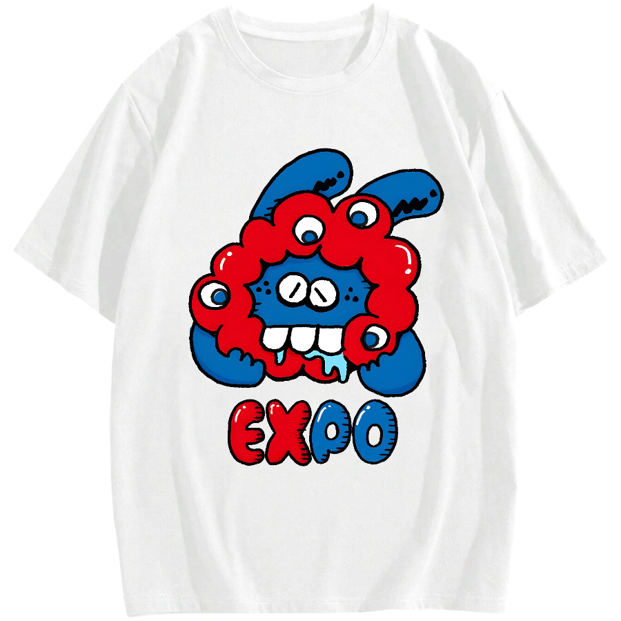 Cute rabbit EXPO Osaka 2025 Cotton casual T-shirt