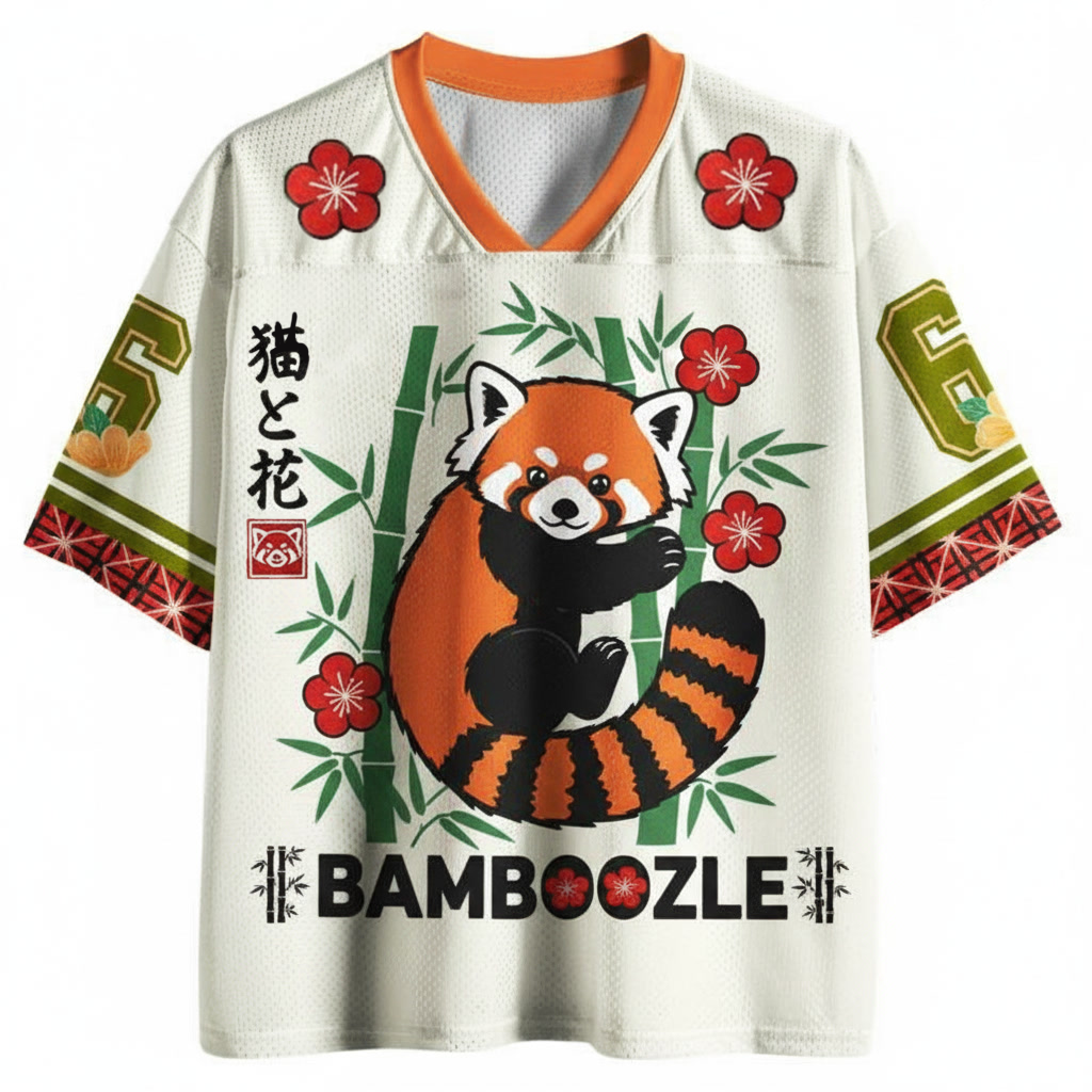 Bamboozle Red Panda Jersey Shirts