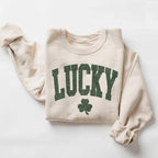 Unisex Lucky St Patrick's Day Printed Sweatshirt