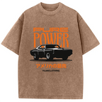 Pure Power Car Washed T-Shirt