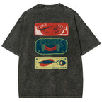 Unisex Fit Design Back Washed T-Shirt
