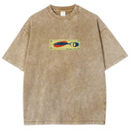 Unisex Fit Design Back Washed T-Shirt