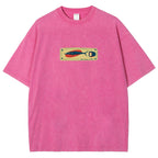 Unisex Fit Design Back Washed T-Shirt