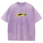 Unisex Fit Design Back Washed T-Shirt