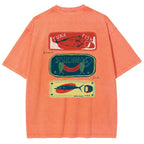 Unisex Fit Design Back Washed T-Shirt