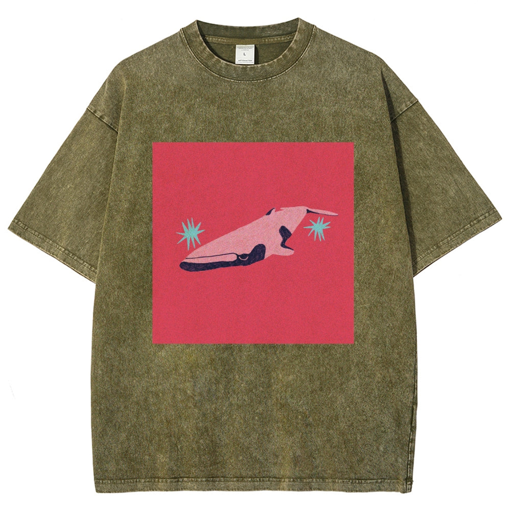 Unisex Fit Washed T-Shirt