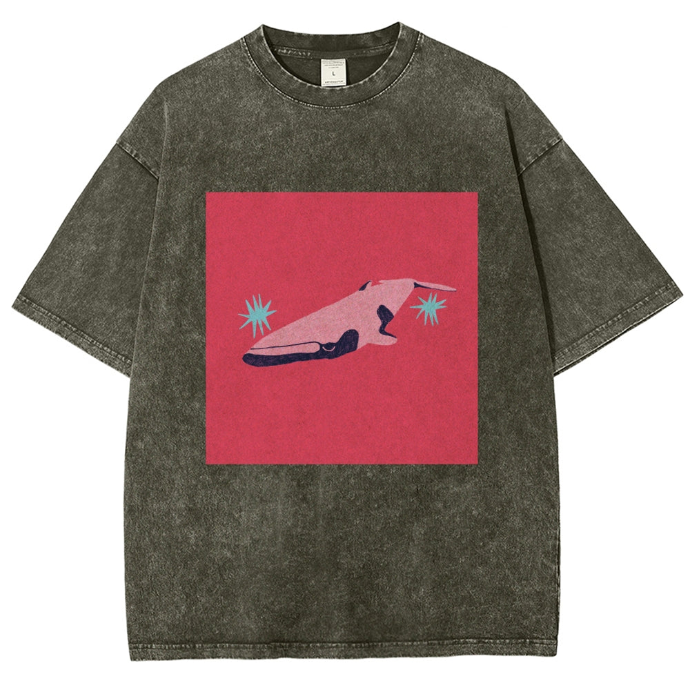 Unisex Fit Washed T-Shirt