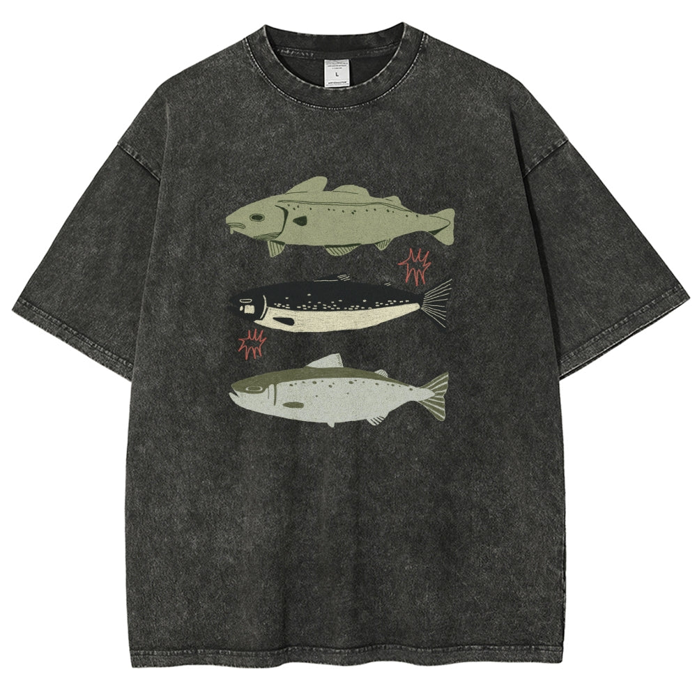 Unisex Fit Washed T-Shirt