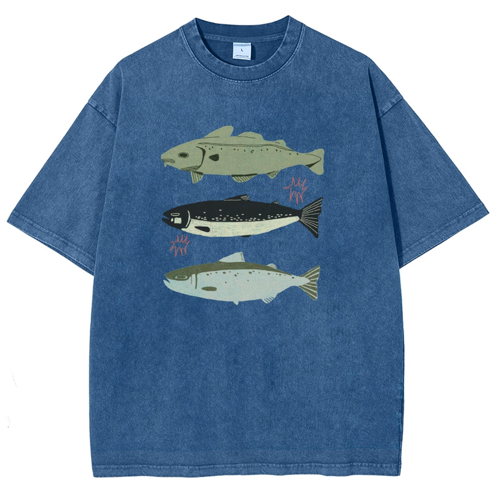 Unisex Fit Washed T-Shirt