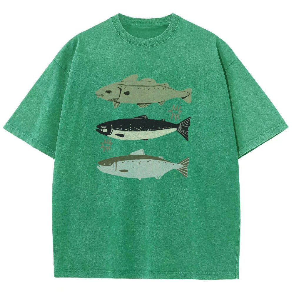 Unisex Fit Washed T-Shirt