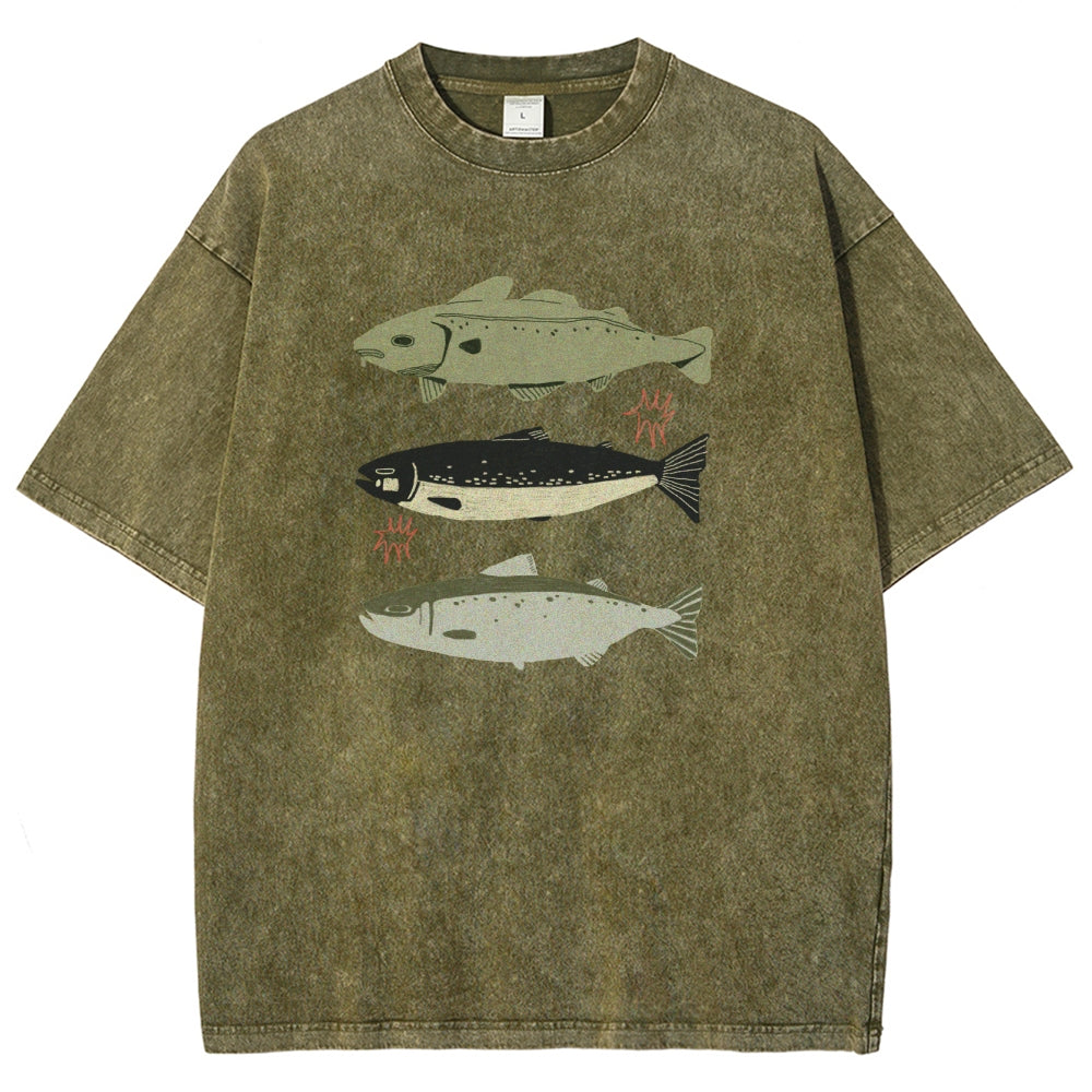 Unisex Fit Washed T-Shirt