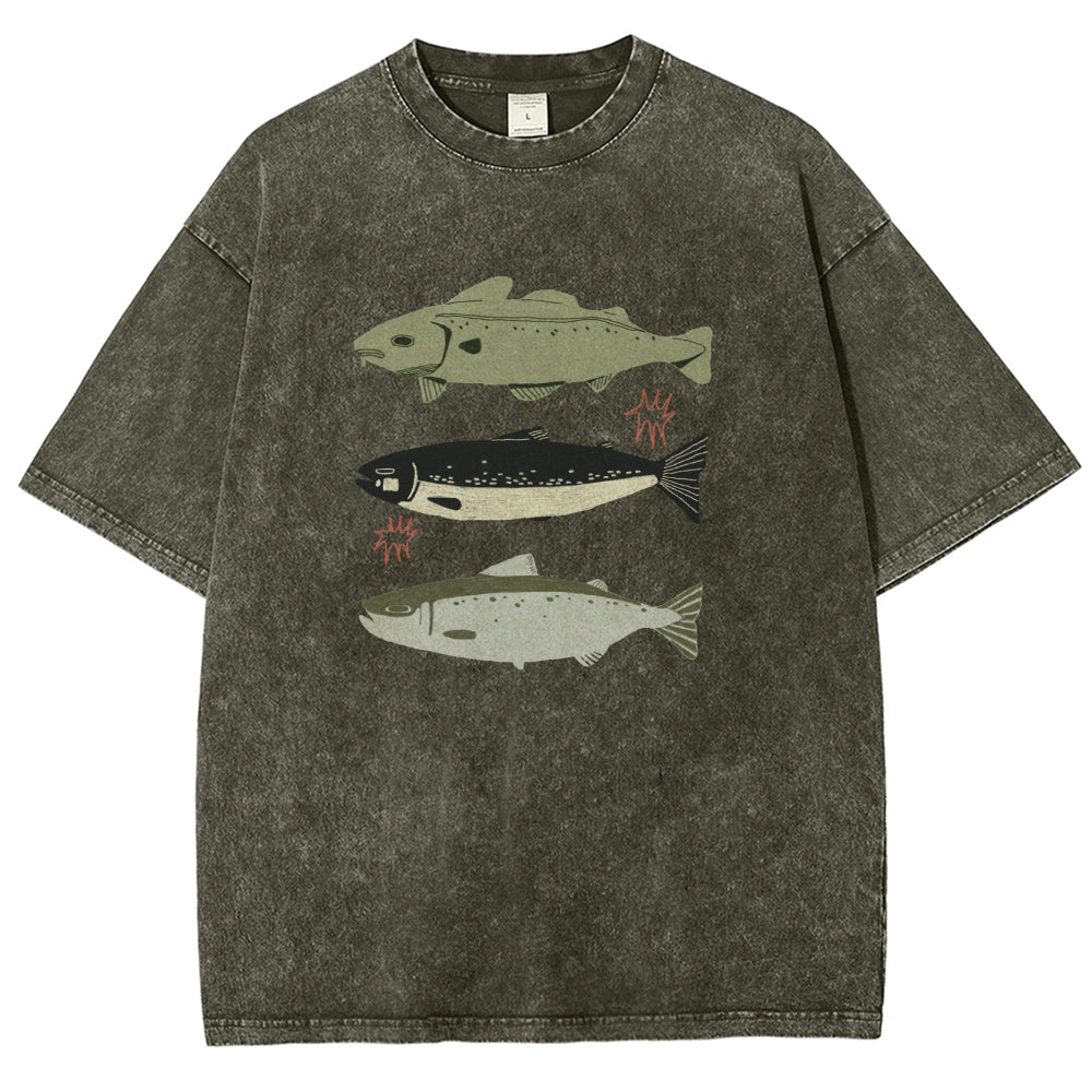 Unisex Fit Washed T-Shirt