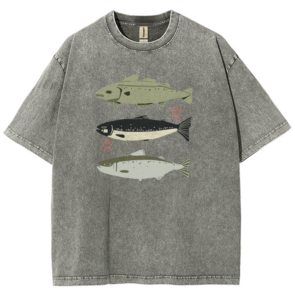 Unisex Fit Washed T-Shirt