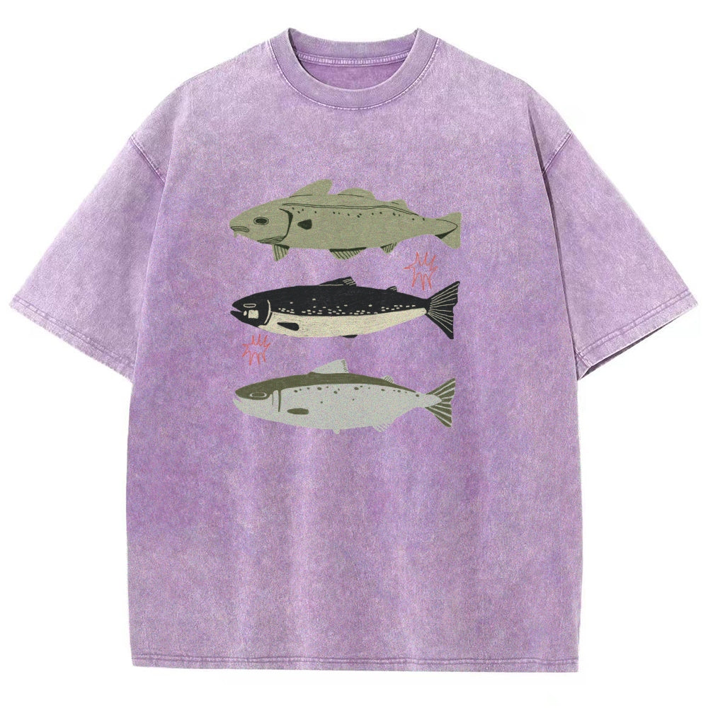 Unisex Fit Washed T-Shirt