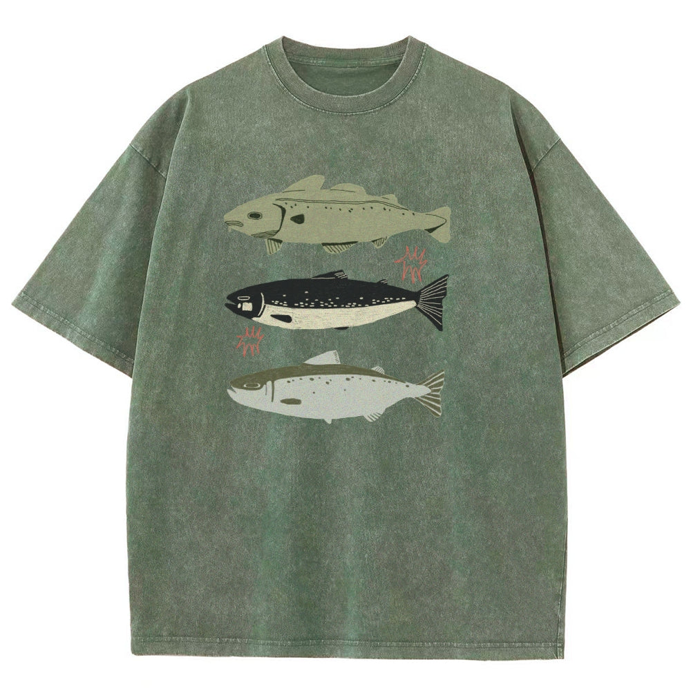 Unisex Fit Washed T-Shirt