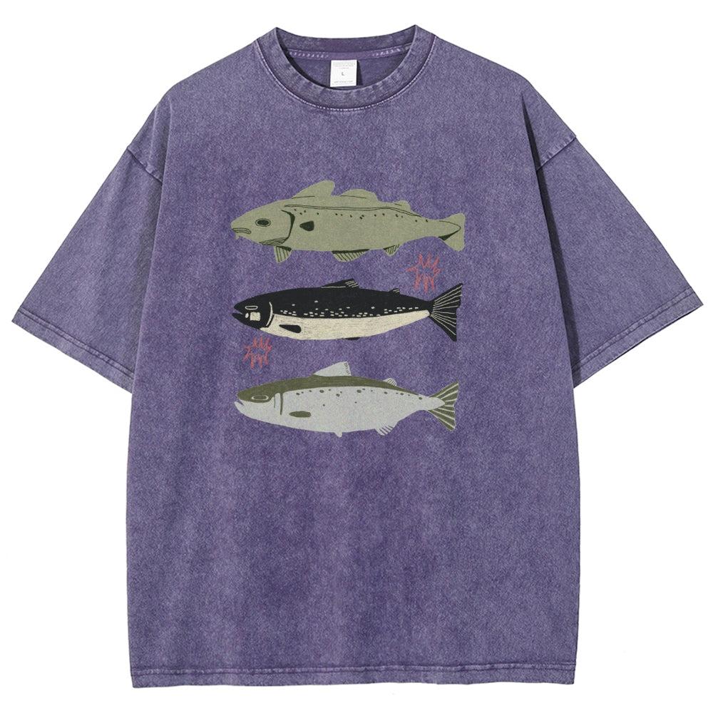 Unisex Fit Washed T-Shirt