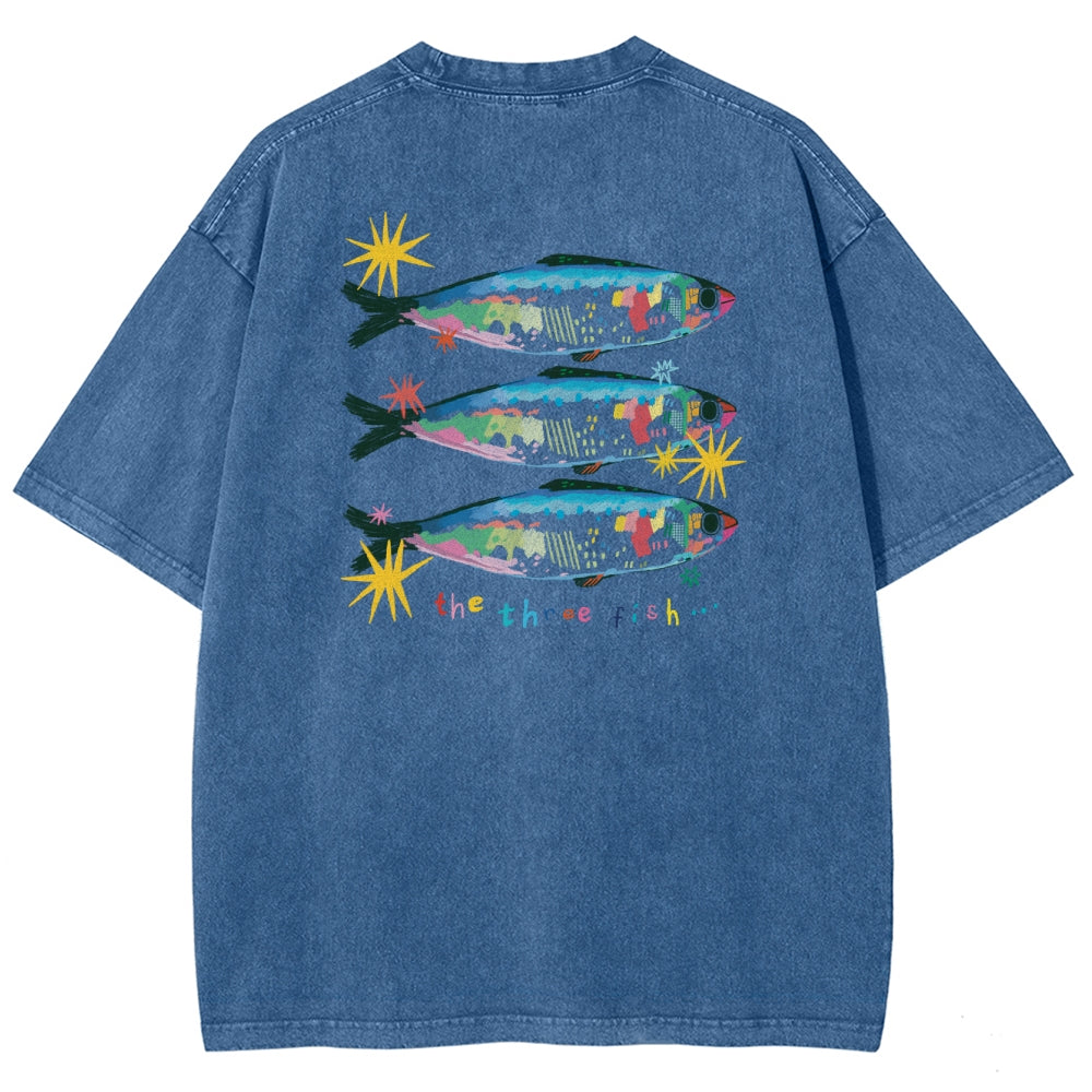 Unisex Fit Washed T-Shirt