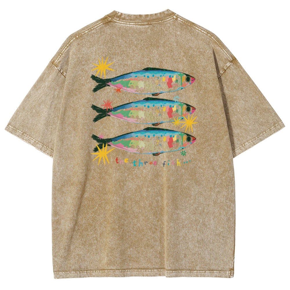 Unisex Fit Washed T-Shirt