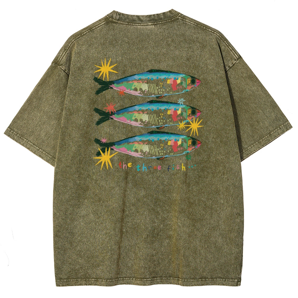 Unisex Fit Washed T-Shirt