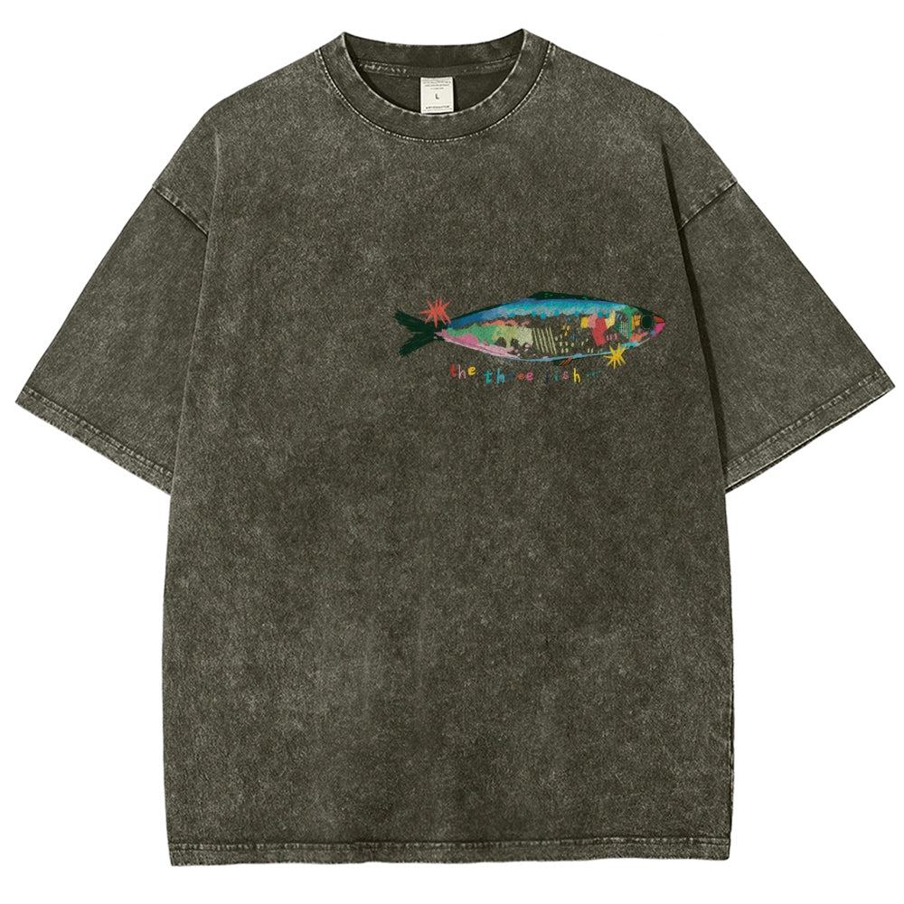Unisex Fit Washed T-Shirt