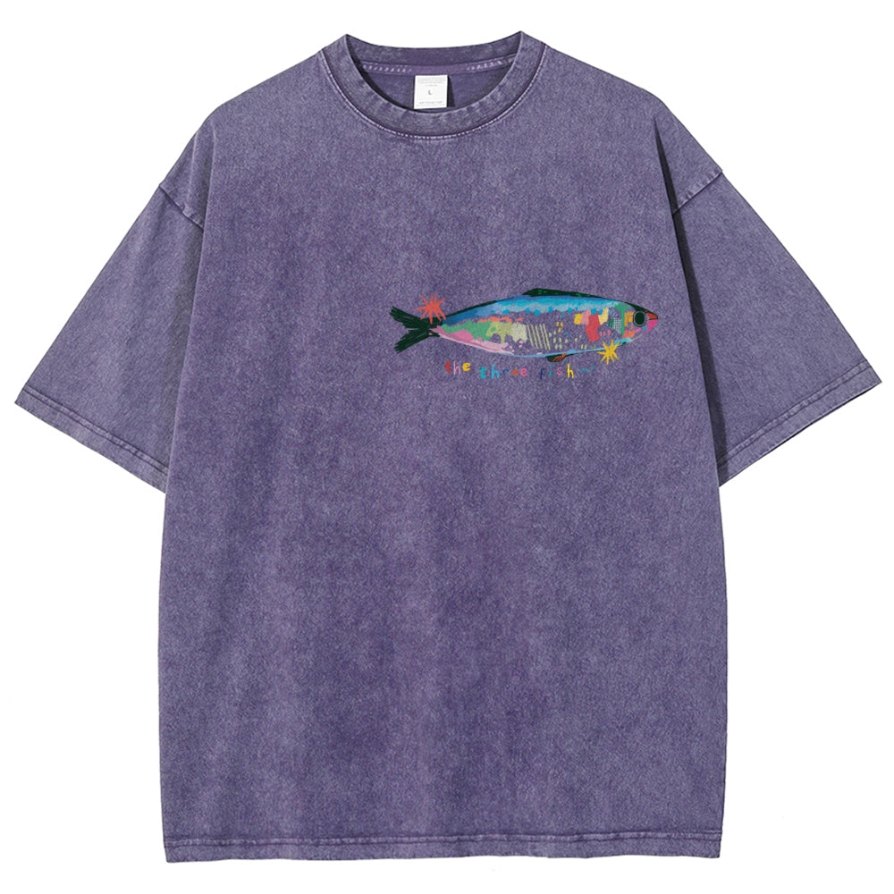 Unisex Fit Washed T-Shirt