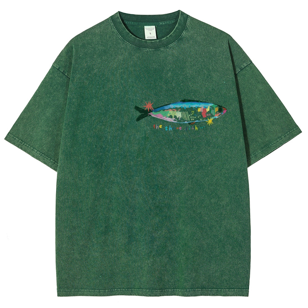 Unisex Fit Washed T-Shirt