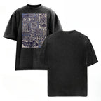 Unisex Fish Soup Prints Washed Tee