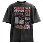 Unisex Fun Prints Washed Tee