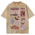 Unisex Fun Prints Washed Tee