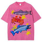 Unisex Fish Washed Tee