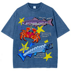 Unisex Fish Washed Tee