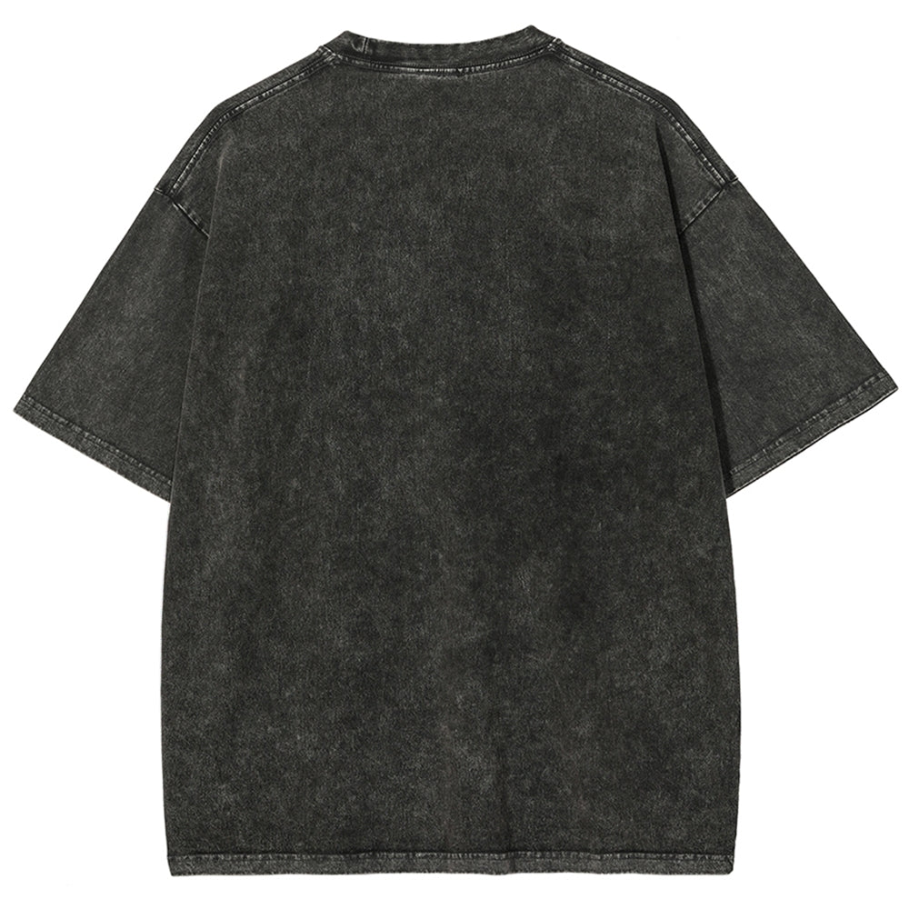 Unisex Canned Sardines Printed Washed Tee