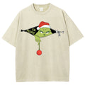 Unisex Christmas EW People Printed Washed Tee
