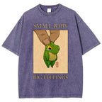 Unisex Small Baby Printed Washed Tee