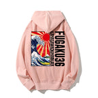 Fugaku36 Printed Back Cotton Hoodie