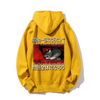 Be the whole problem Printed Back Cotton Hoodie