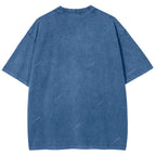 Unisex Fisherman Printed Washed Tee