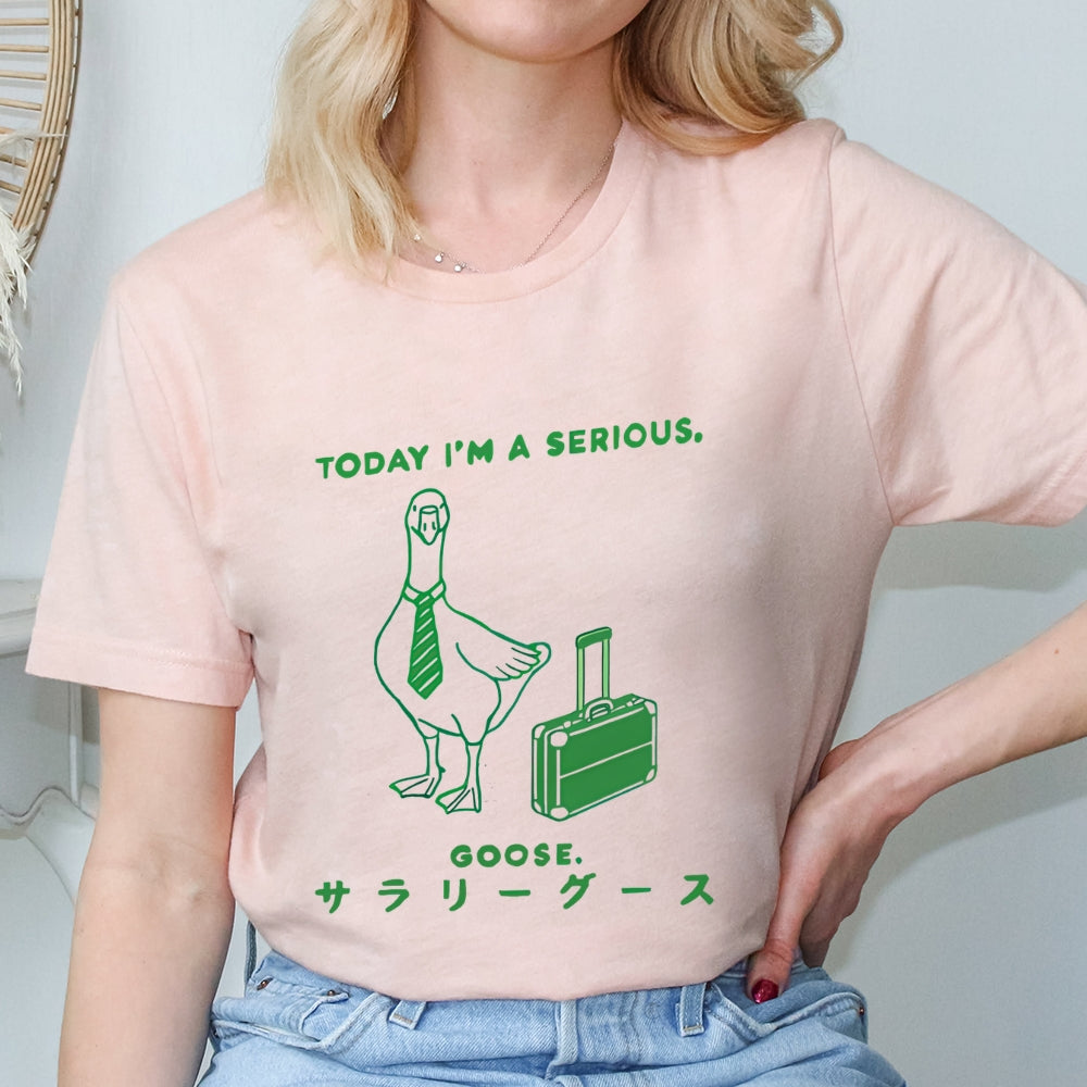 Today I'm a serious goose  T-Shirt