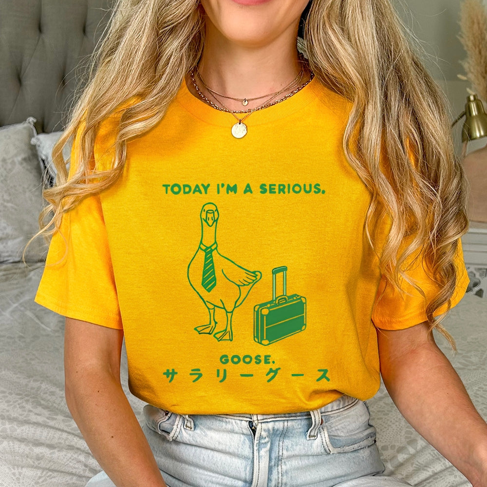 Today I'm a serious goose  T-Shirt