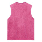 Cat in Sunny Day Unisex Washed Tank Top