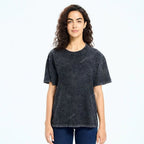 Unisex Turtle Printed Washed Tee